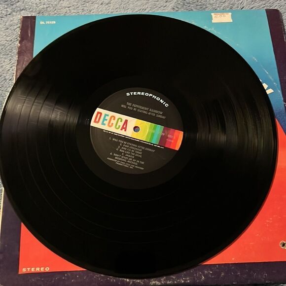 PEPPERMINT RAINBOW: will you be staying after sunday DECCA 12" LP 33 RPM - Picture 3 of 7